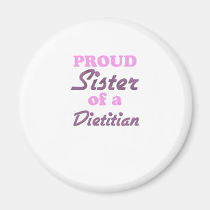 Imã Irmã orgulhosa de uma dietista