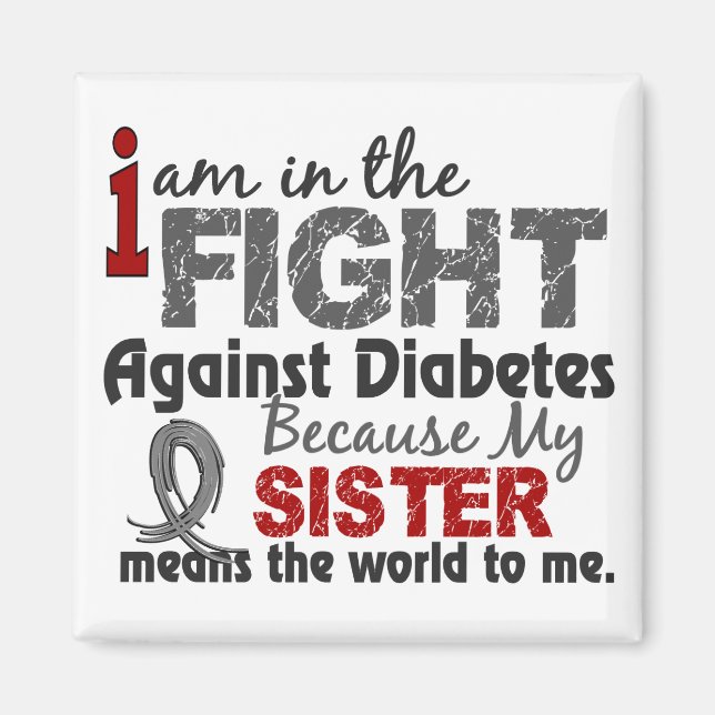 Imã Irmã Significa Diabetes Do Mundo Para Mim (Frente)