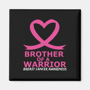 Imã Irmão Cancer Da Mama De Um Guerreiro Coração Rosa
