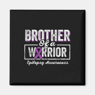 Imã Irmão De Um Guerreiro Epilepsia Irmão Roxo Ribbo