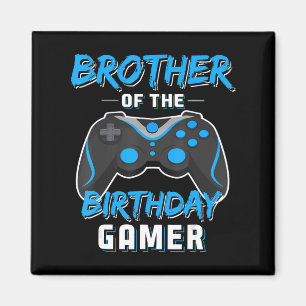 Imã Irmão Do Aniversário Gamer Aniversário Gaming