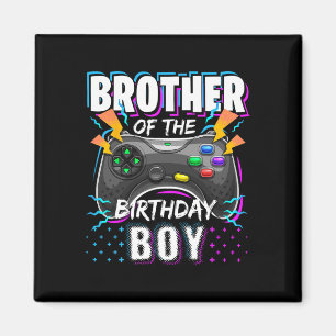 Imã Irmão Do Menino Do Aniversário Correspondente Jogo