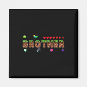Imã Irmão Do Menino Do Aniversário Jogo De Pixel Corre