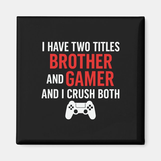Imã Irmão E Gamer - Amante De Jogos De Pc Console Game (Frente)