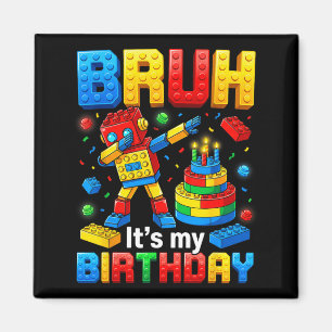 Imã Irmão É Meu Aniversário Brinquedo Dançando Robô De