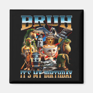Imã Irmão É Meu Aniversário Meme Brainrot Engraçado