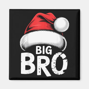 Imã Irmão Grande Natal Papai Noel Família Pijama Combi