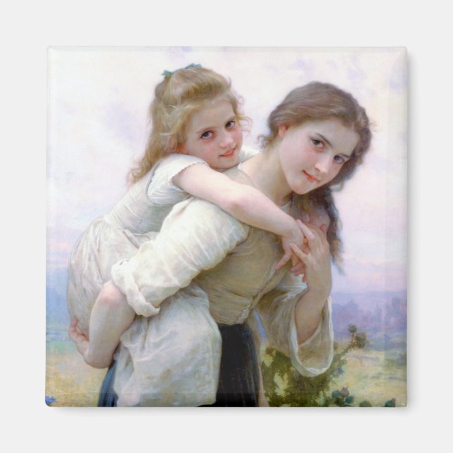 Imã Irmãs, Bouguereau (Frente)