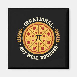 Imã Irrational Mas Bem Arredondado Símbolo Pi de Pizza