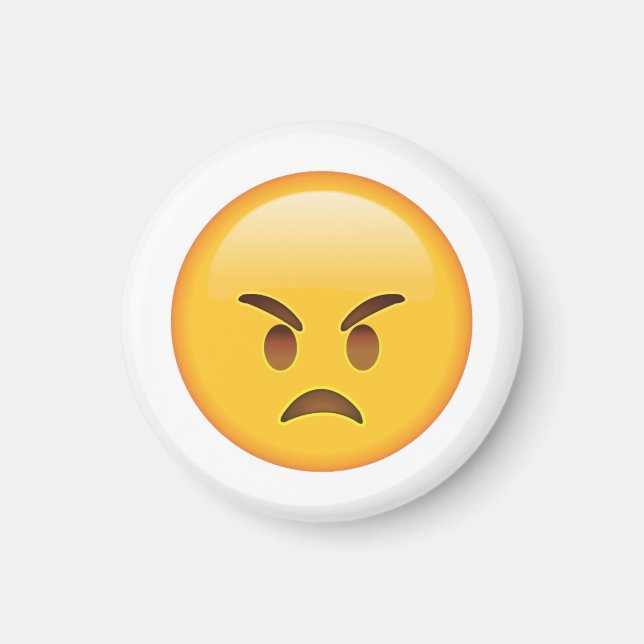 Imã Irritado - Emoji (Frente)