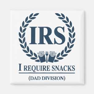 Imã Irs Pai Tax I Requer Snacks Curiosos Pais Mens You