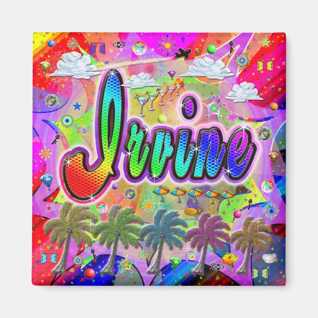 Imã Irvine Vista Express Magnet (Frente)