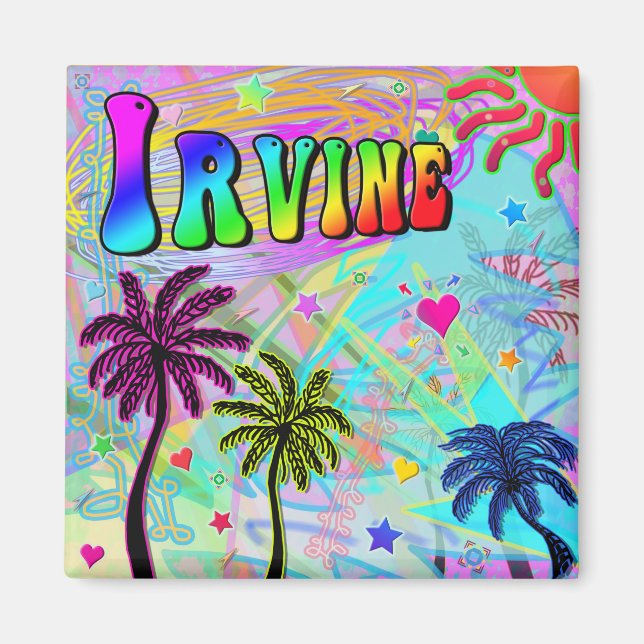 Imã Irvine Vivid Romance Magnet (Frente)