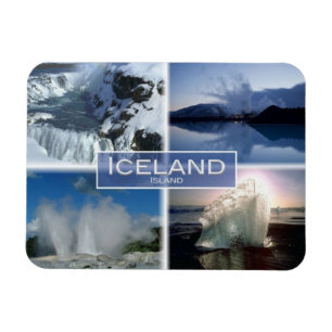 Ímã IS Islândia - Jokulsarlon - Gullfoss -