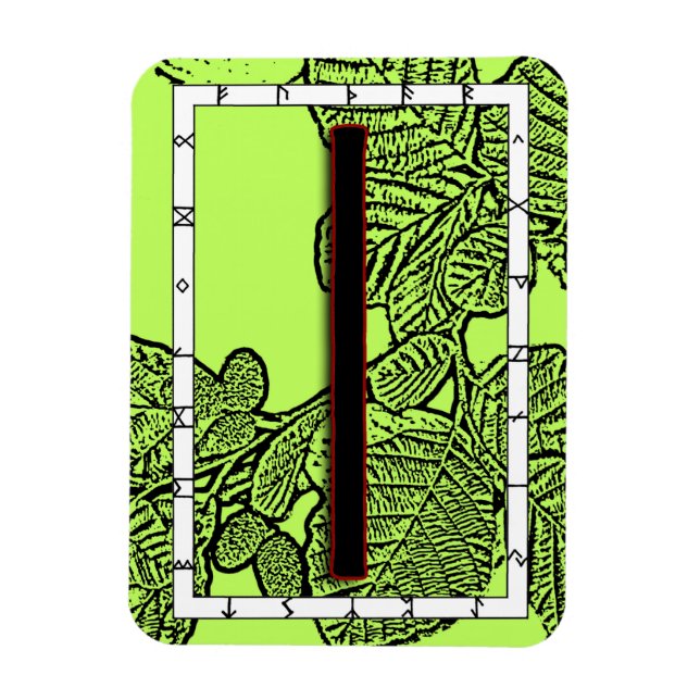 Ímã Isa Viking Rune Magnet - Estilidade (Vertical)