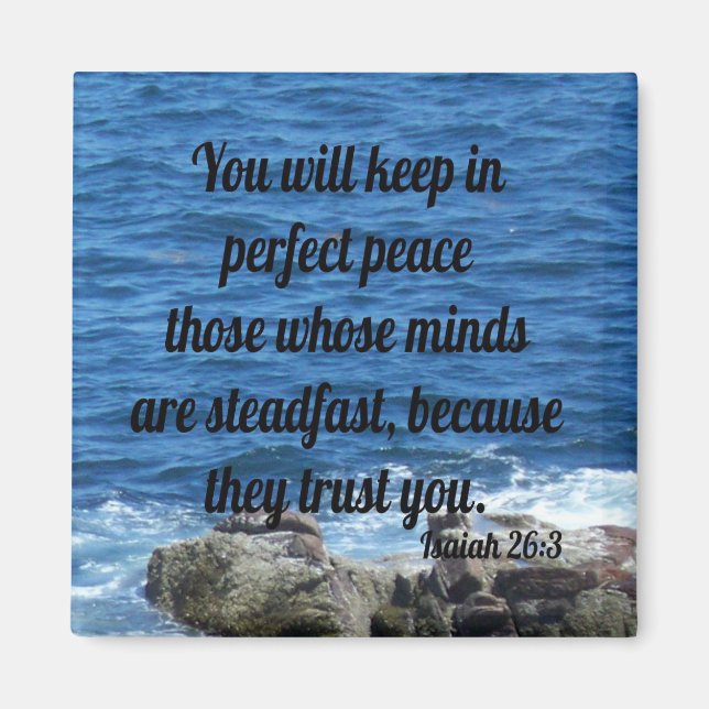 Imã Isaiah 26:3 (Frente)