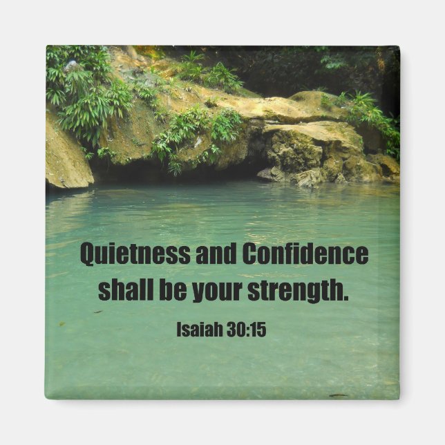 Imã Isaiah 30:15 (Frente)