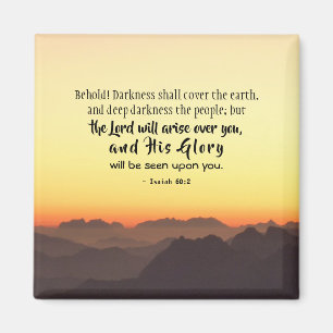 Imã Isaiah 60:2 A escuridão deve cobrir a Bíblia da Te