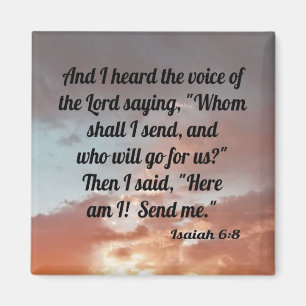 Imã Isaiah 6:8