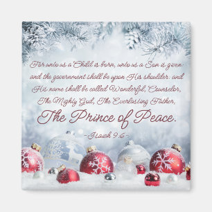 Imã Isaiah 9:6 Para nós uma Criança é Natal Nascer