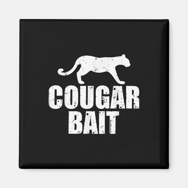 Imã Isca de Puma Presente Engraçado Caça de Puma Pesca (Frente)