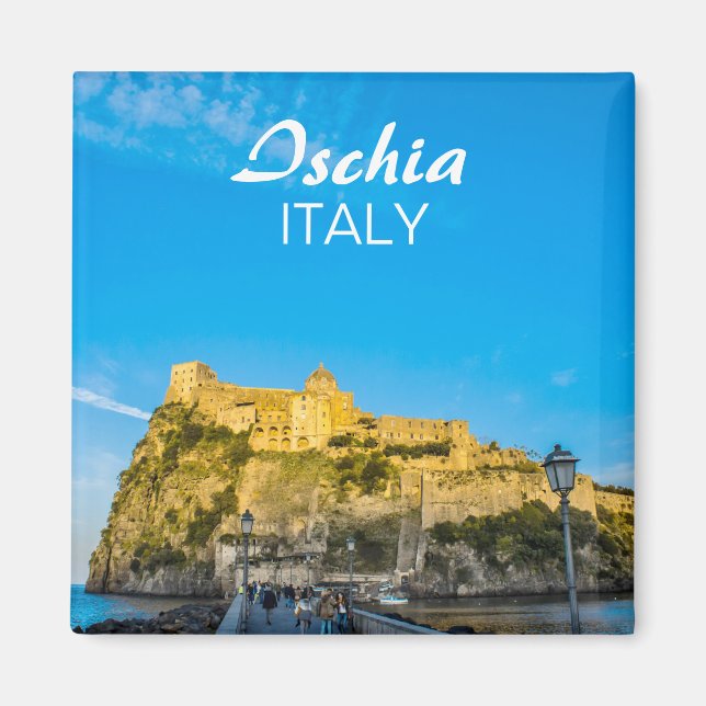 Imã Ischia Castello Aragonese Souvenir (Frente)