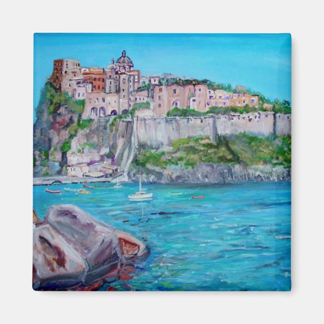 Imã Ischia, Itália - Magnet (Frente)