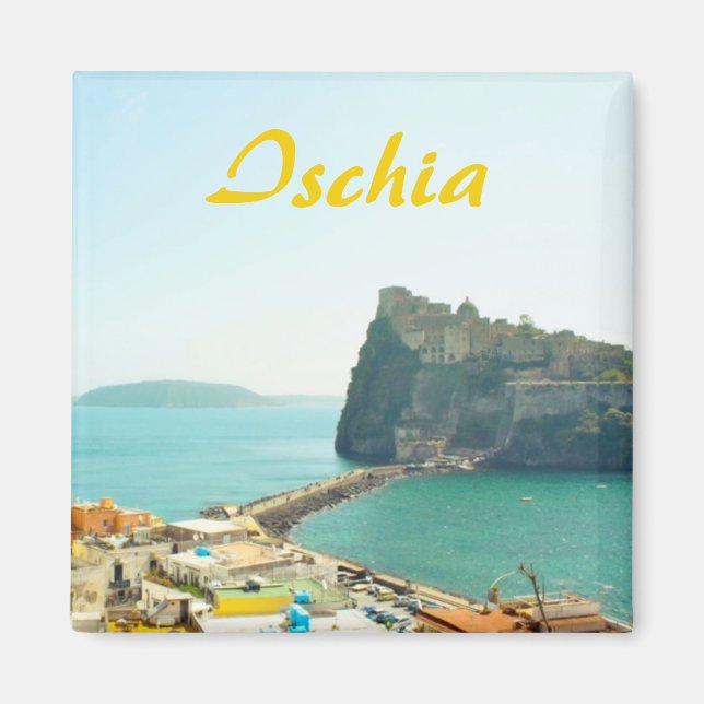 Imã Ischia na Itália Souvenir (Frente)