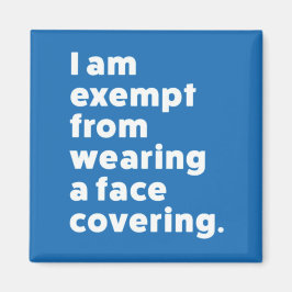 Imã Isento de Vestir uma cobertura de rosto