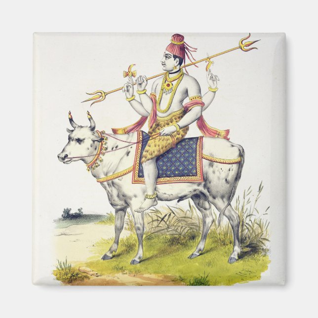 Imã Ishana ou Shiva, gravada por C. de Motte (1785-183 (Frente)