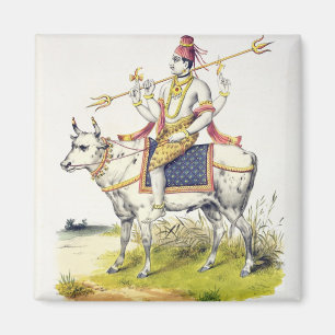 Imã Ishana ou Shiva, gravado por C. de Motte (1785-183