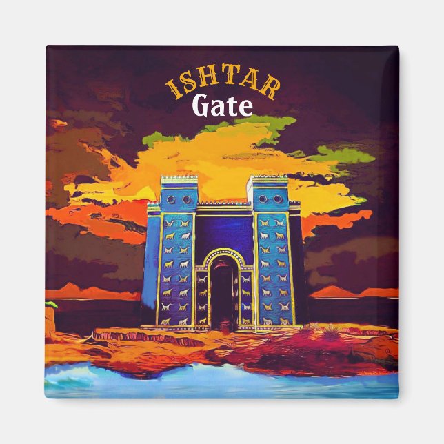Imã Ishtar gate Magnet (Frente)