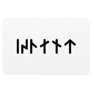 Ímã Islândia ᛁᛋᛚᛅᚾᛏ ~ Runas Futhark Mais Novos