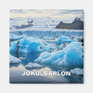 Imã Islândia Jökulsárlón Glacier Viagem