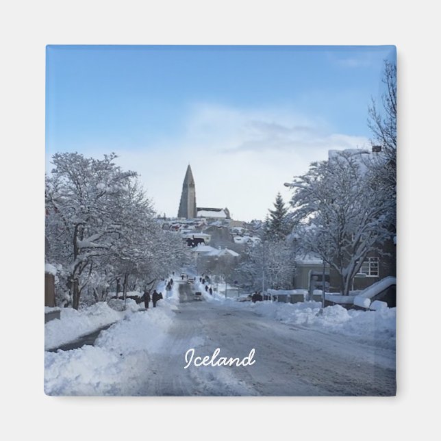 Imã Islândia Reiquiavique (Frente)