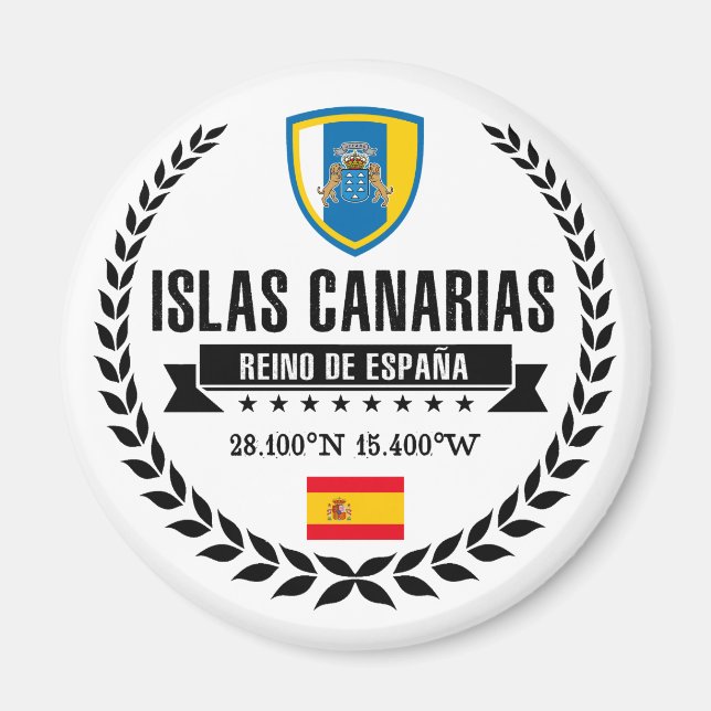 Imã Islas Canarias (Frente)