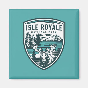 Imã Isle Royale National Park Wildlife Emblem