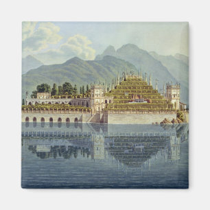 Imã Isola Bella, lago Maggiore: os jardins terraced,