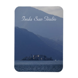 Ímã Isola San Giulio, Lago Orta, Itália