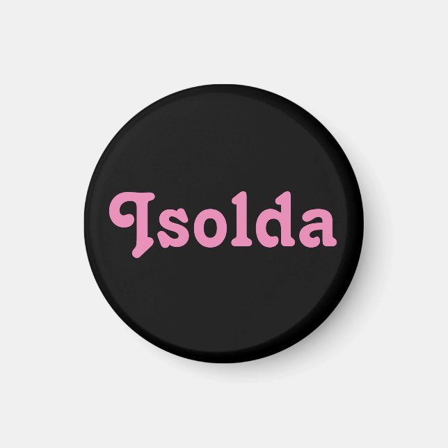 Imã Isolda do Magnet (Frente)