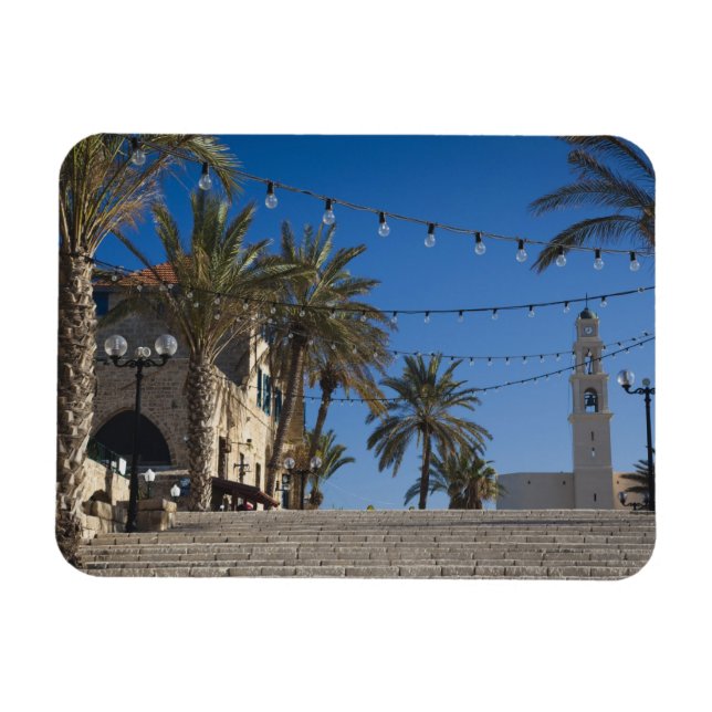 Ímã Israel, Tel Aviv, Jaffa, escadas, Old Jaffa (Horizontal)