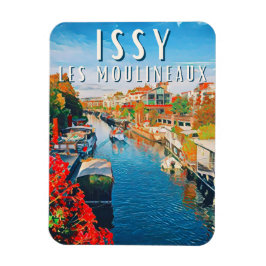 Ímã Issy les Moulineaux Photo Vintage
