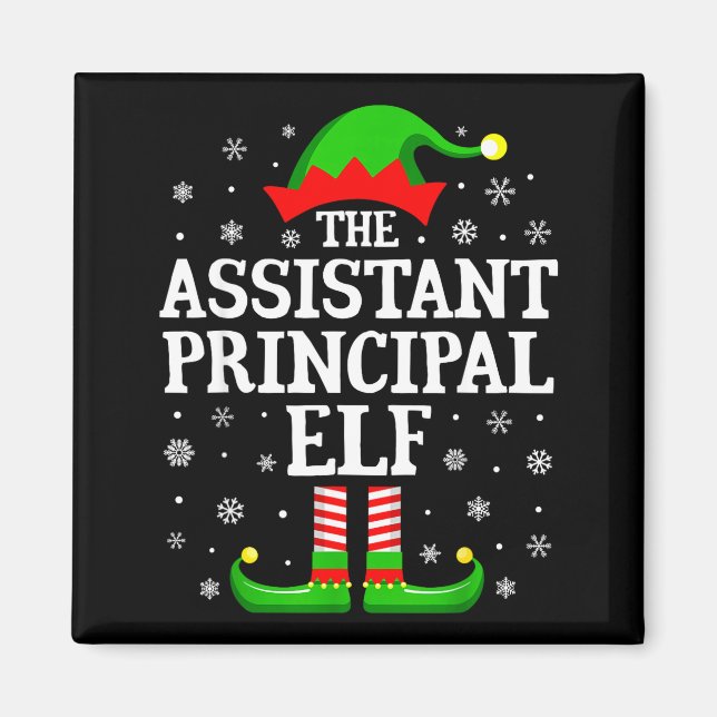 Imã Istant Principal Elf Funny Christmas Family Matchi (Frente)