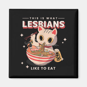 Imã Isto É O Que As Lésbicas Gostam De Comer - Capa De