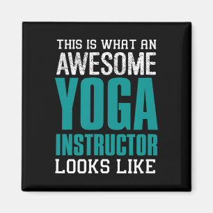Imã Isto é o que parece um incrível instrutor de Yoga