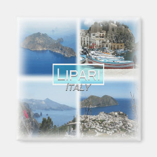Imã IT3270 Europa, Itália, Sicília, Lipari, geladeira