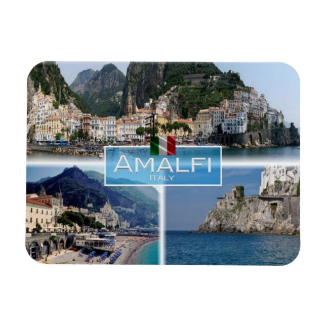 Ímã IT Itália - Amalfi - (Horizontal)