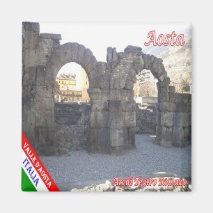 Imã IT - Itália - Aosta - Arcos do Teatro Romano