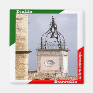 Imã IT - Itália - Borrello - Torre de Relógio