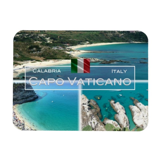 Ímã IT Itália - Capo Vaticano - (Horizontal)